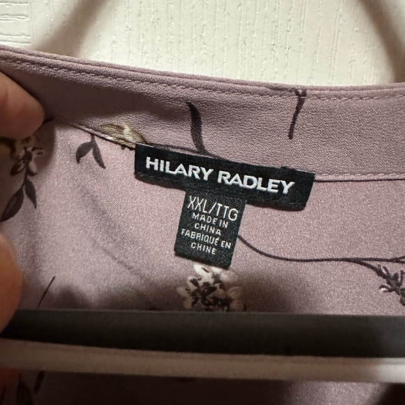 XXL lilac floral blouse - Picture 8 of 9